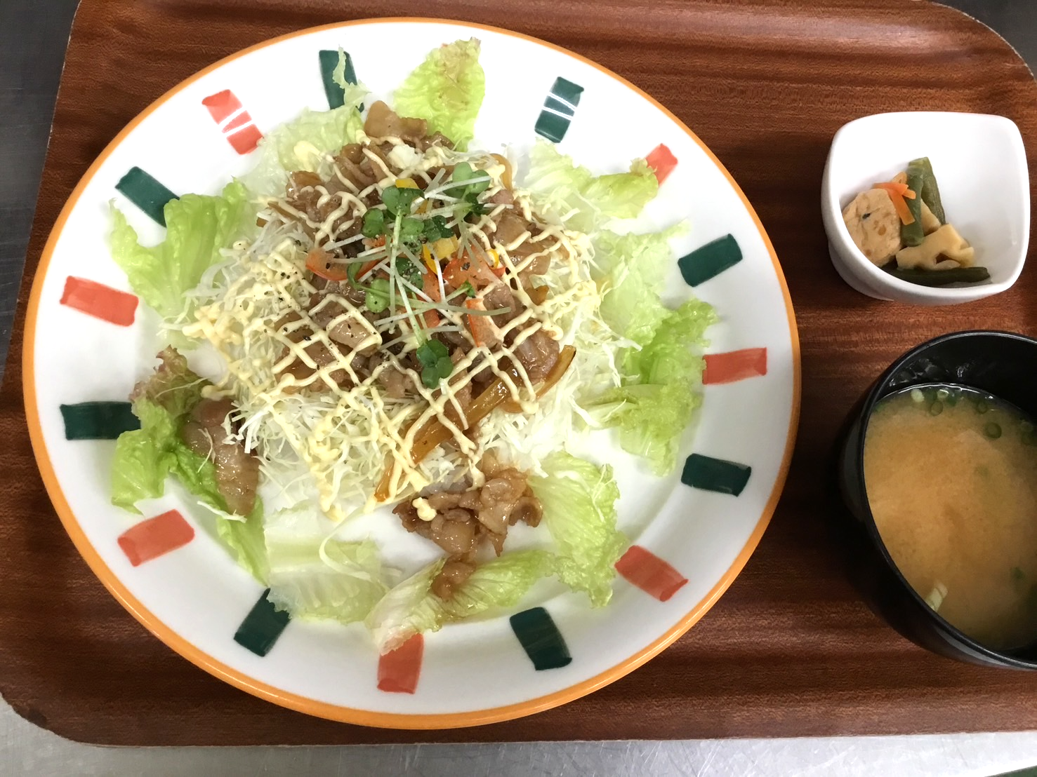 国産豚バラ肉のシシリアンライスセット